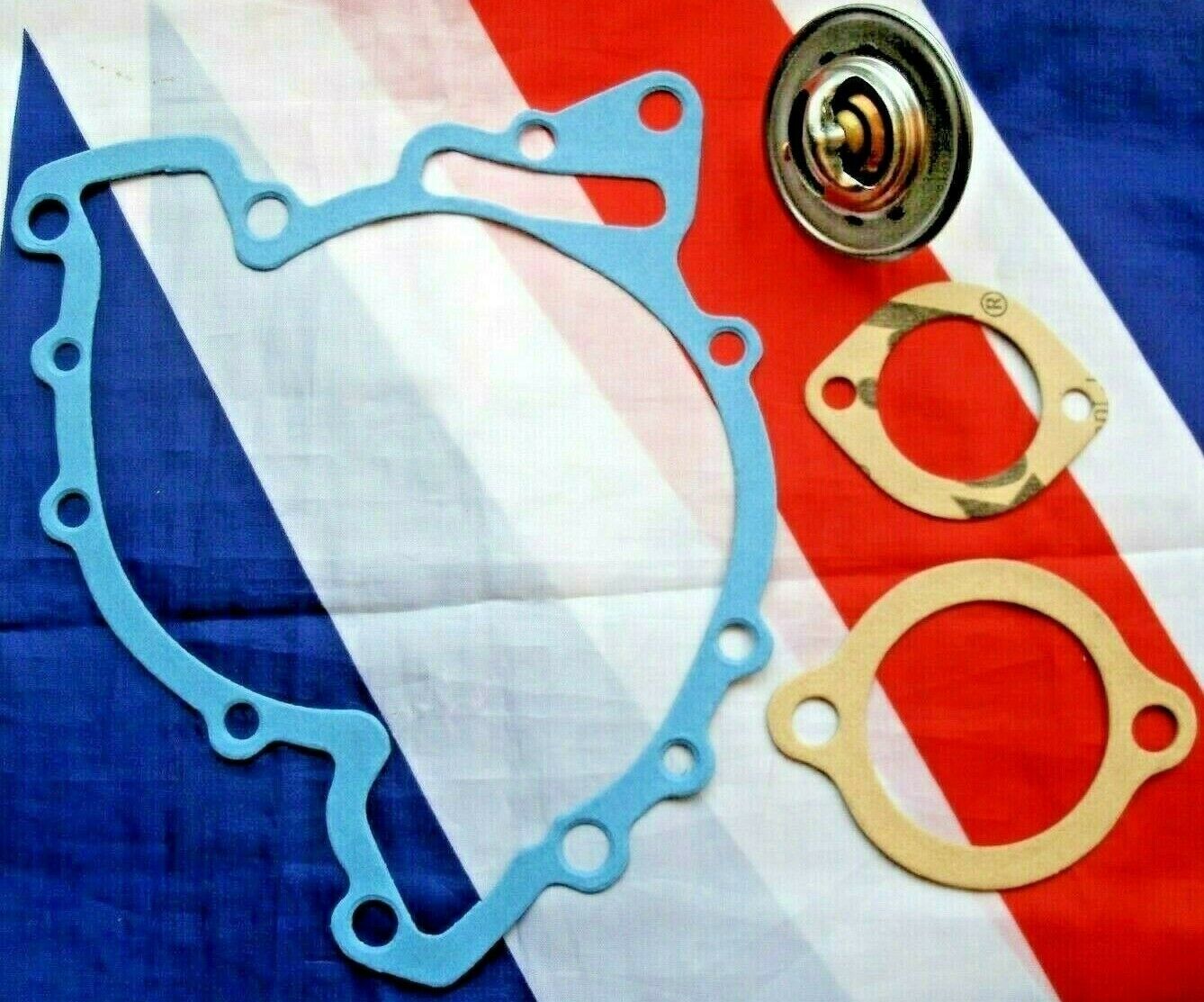 NEW ROVER V8 SD1 TOP QUALITY IMPROVED WATER SYSTEM SERVICE SET WITH GASKETs