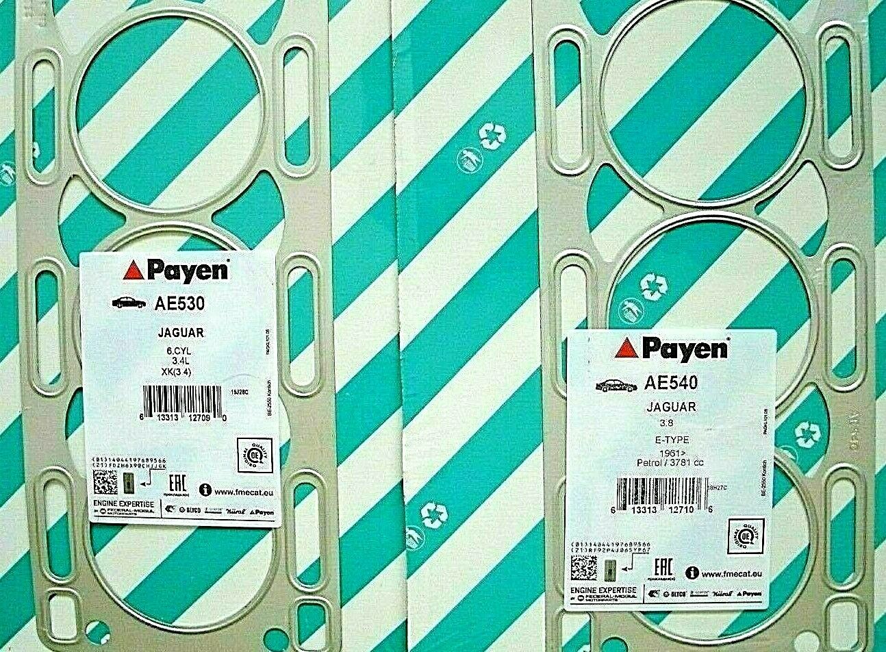 One New O/E PAYEN AE540 6 Cylinder Daimler & Jaguar Head Gasket steel shim type