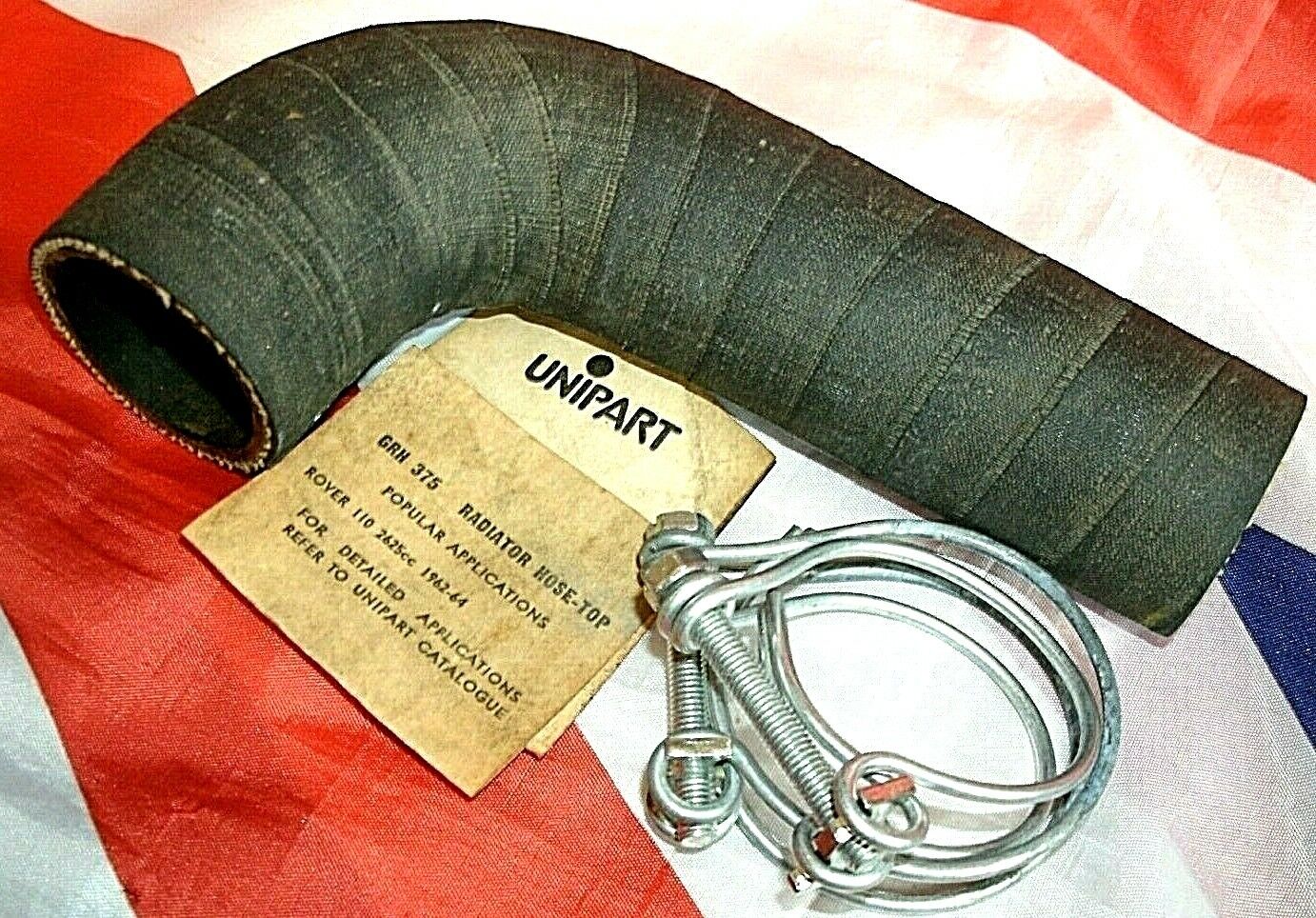 ONE ROVER P4 110 NOS OUTLET HOSE FROM WATER PUMP TO HEATER