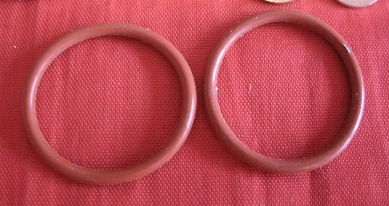 1 Set Of Sealing Washers Copper Rubber & Aluminum Land Rover VM Diesel 2.4 & 2.5