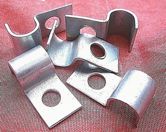 1 Set OF 10 Rover P6 2000 3/16 Saddle Clips 4 fixing Brake pipes to body shell