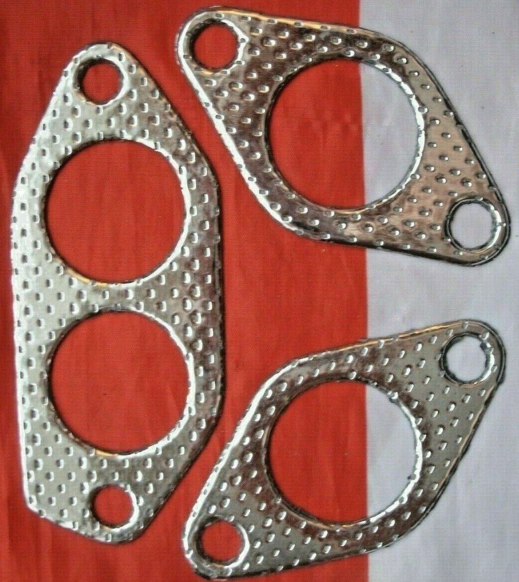 NEW IMPROVED FORD CAPRI OHV Sports performance EXHAUST MANIFOLD gasket set 4