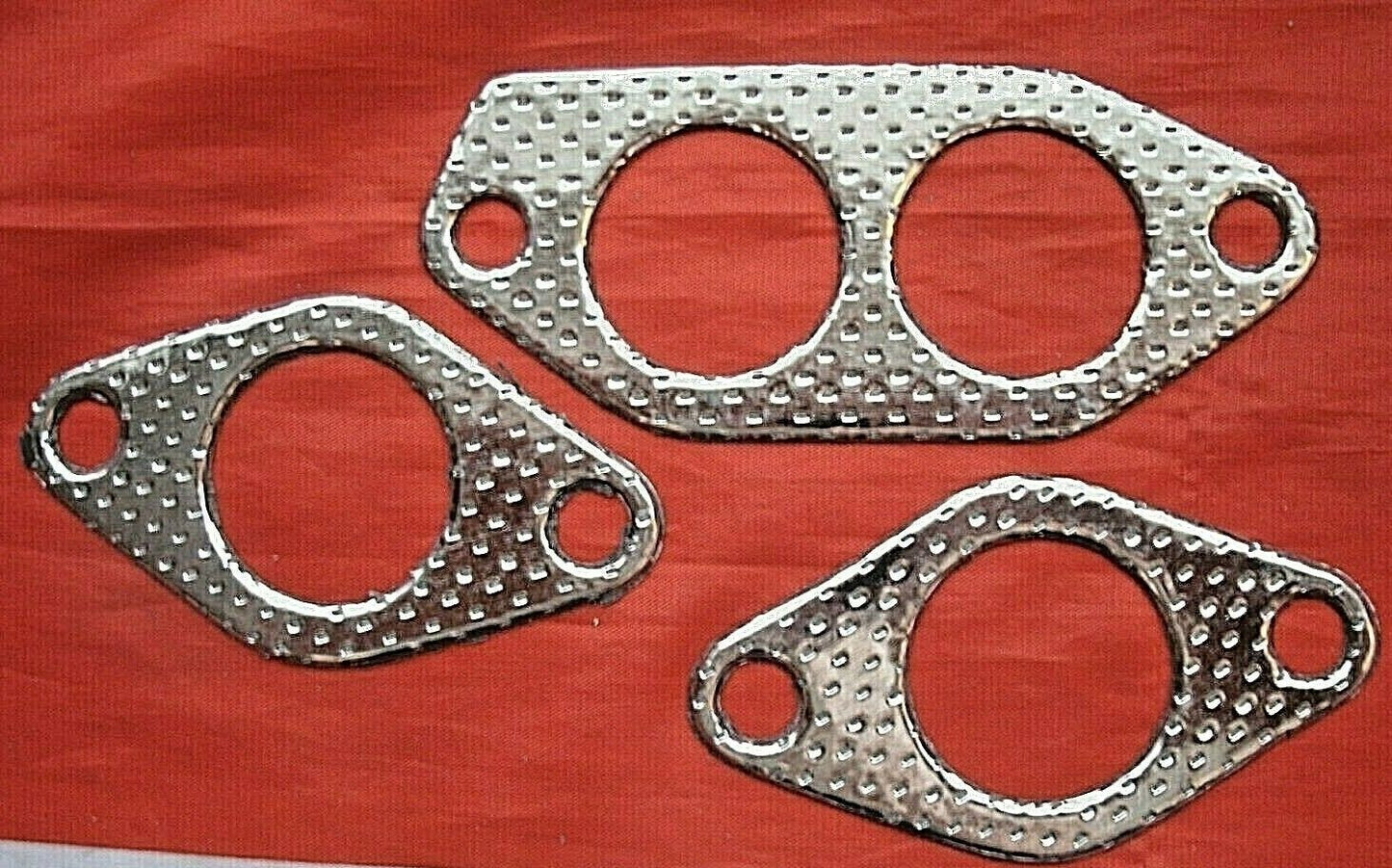 NEW IMPROVED FORD CAPRI OHV Sports performance EXHAUST MANIFOLD gasket set 4