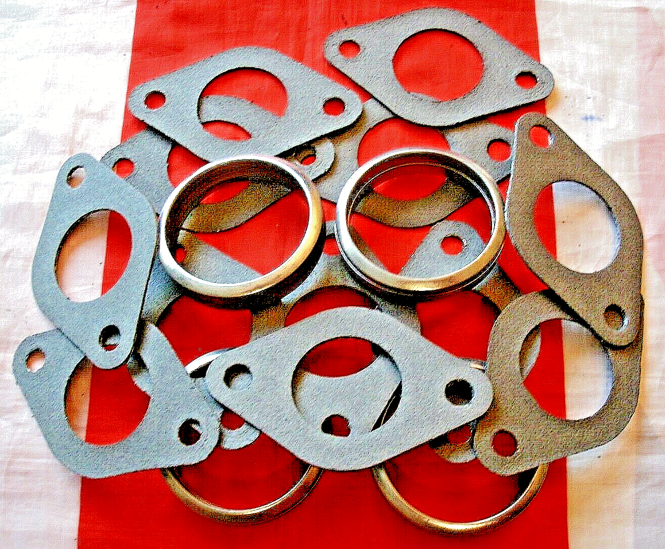 Jaguar XJ12 Coupe Exhaust Manifold Gaskets & Olives For Carbs & Injection Cars