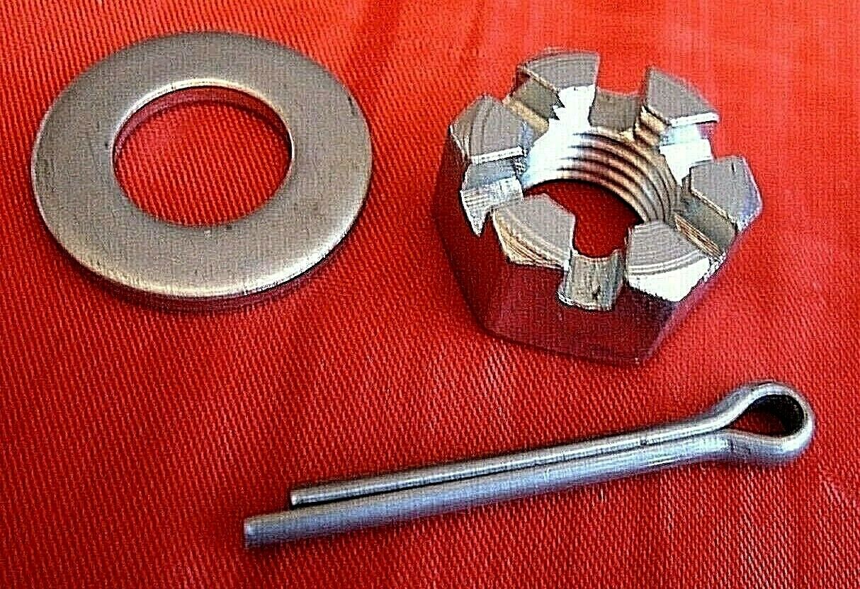 FORD ESCORT MK1 TRACK CONTROL ARM OUTER NUTS WASHERs SPLIT PINS FOR FIXING BOLTS