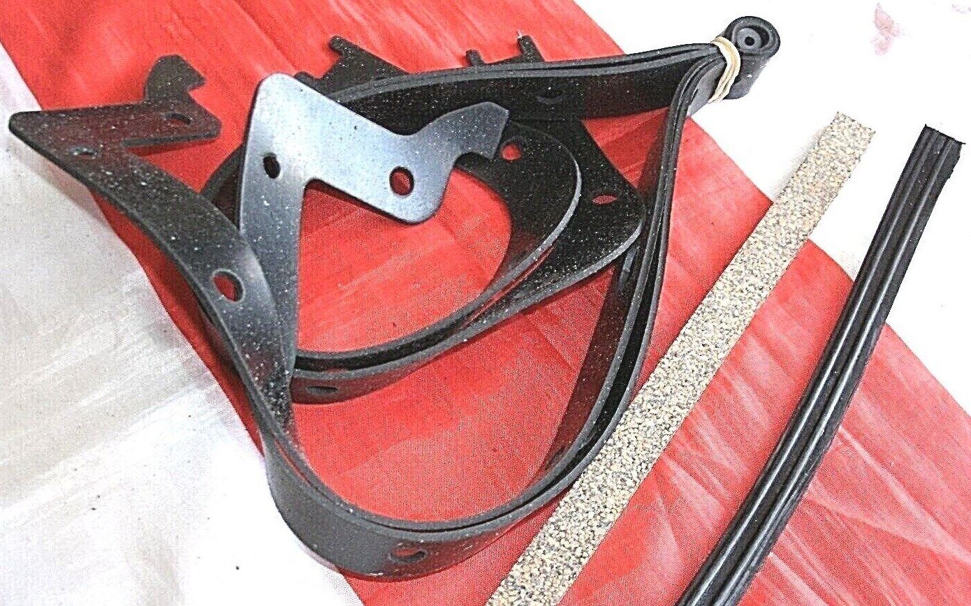 JAGUAR MK1 & MK2 With The 2.4 , 3.4 or 3.8 Engine Rubber Sump Gasket Set 425R.