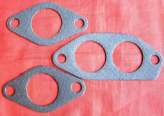 NEW STANDARD FORD ESCORT MK1 & MK 2 OHV X FLOW EXHAUST MANIFOLD GASKETS SET