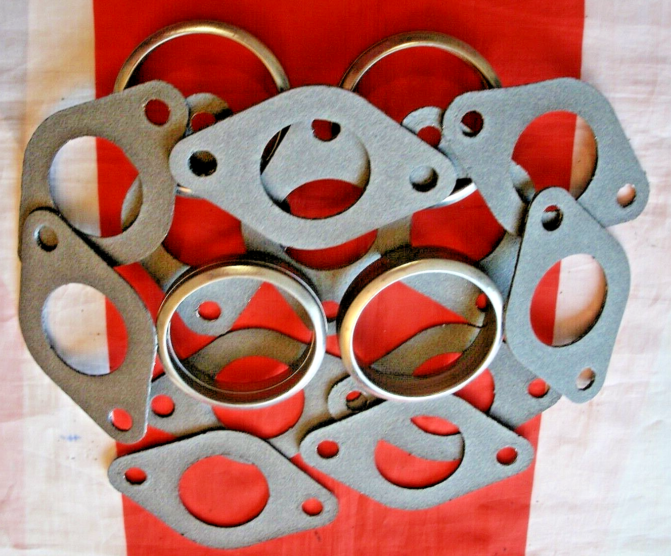 Jaguar XJ12 Coupe Exhaust Manifold Gaskets & Olives For Carbs & Injection Cars