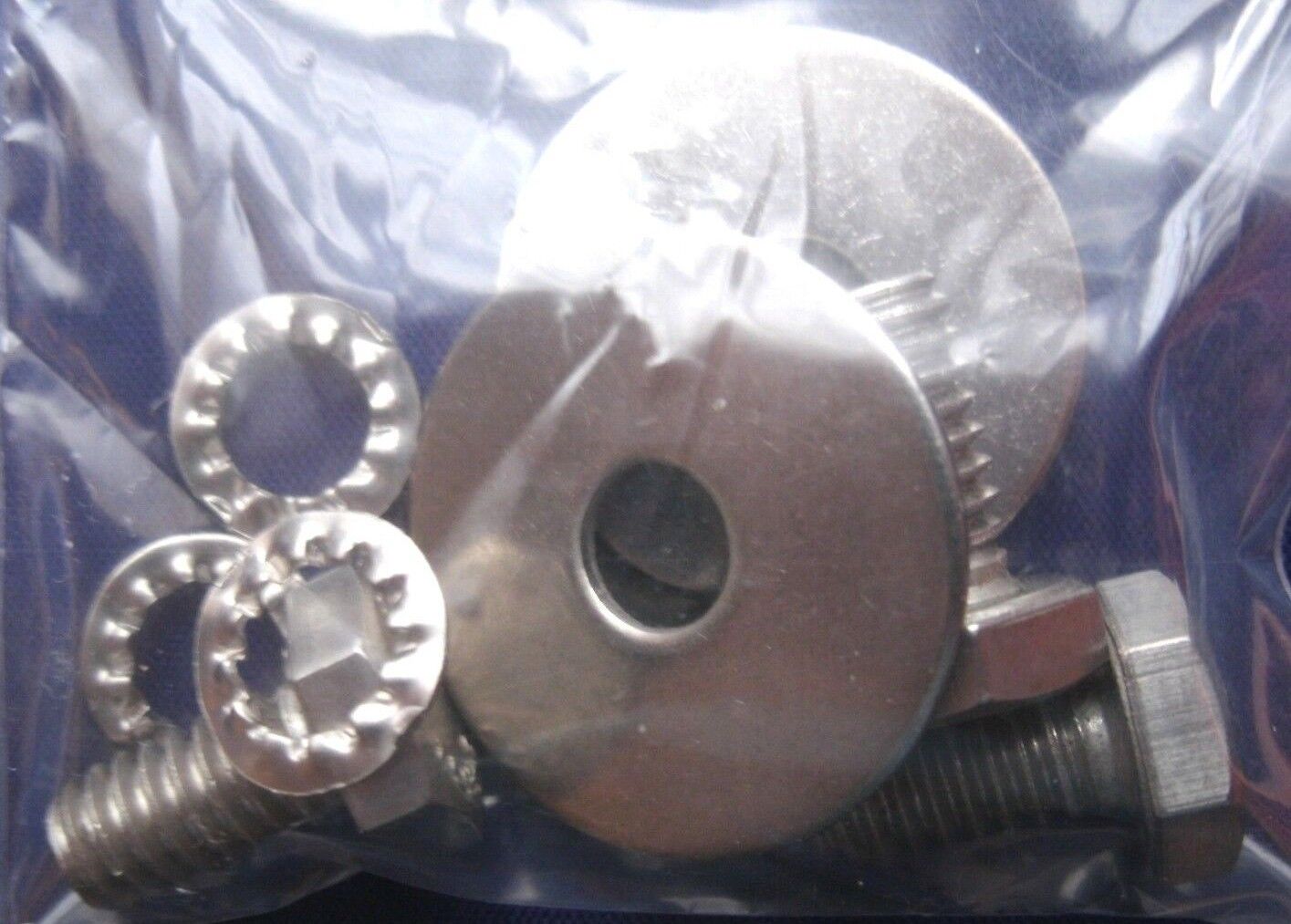 NEW ROVER V8 P5B Water Pump Belt Pulley Bolt & Washer kit in Stainless Steel