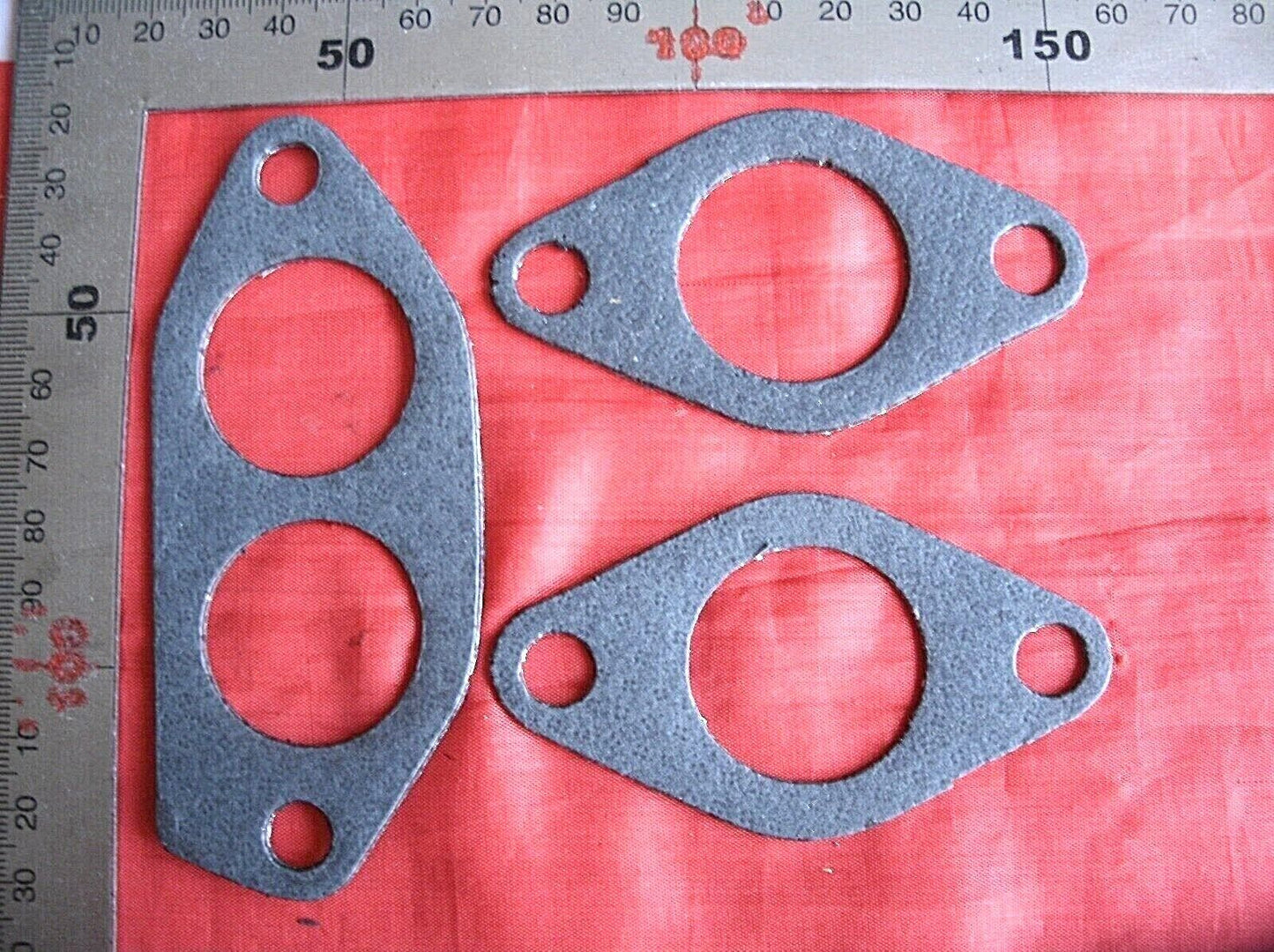 NEW STANDARD FORD CAPRI  MK1 MK 2 & MK3 OHV X FLOW EXHAUST MANIFOLD GASKETS SET