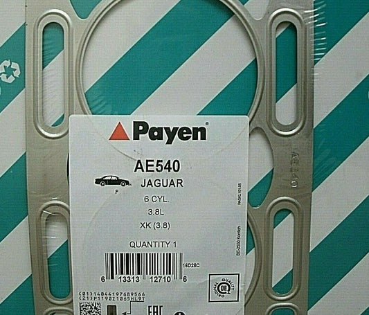 One New O/E PAYEN AE540 6 Cylinder Daimler & Jaguar Head Gasket steel shim type