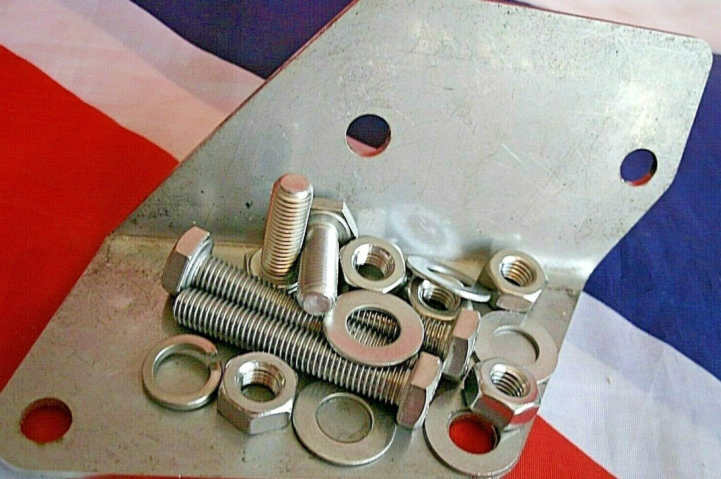 Rover P6 V8 Brake Fluid Reservoir Stainless Steel Mounting Kit Manual S Models