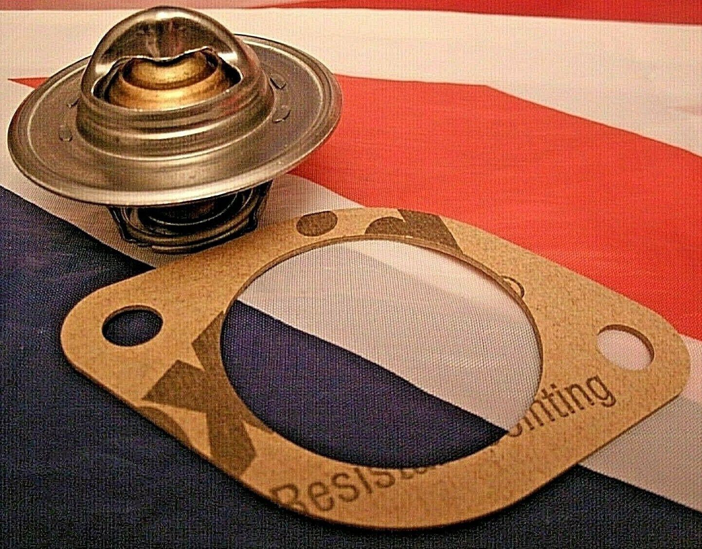 1 New Aston Martin Lagonda Improved Header Tank Gasket & 82 Deg Thermostat