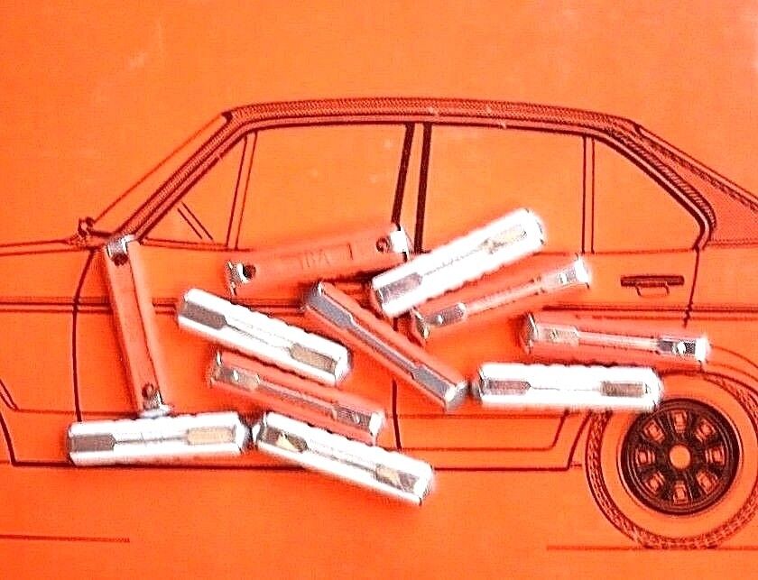 New FORD Escort MK 2 Replacement Continental Ceramics Fuses Set Of 11 Total.