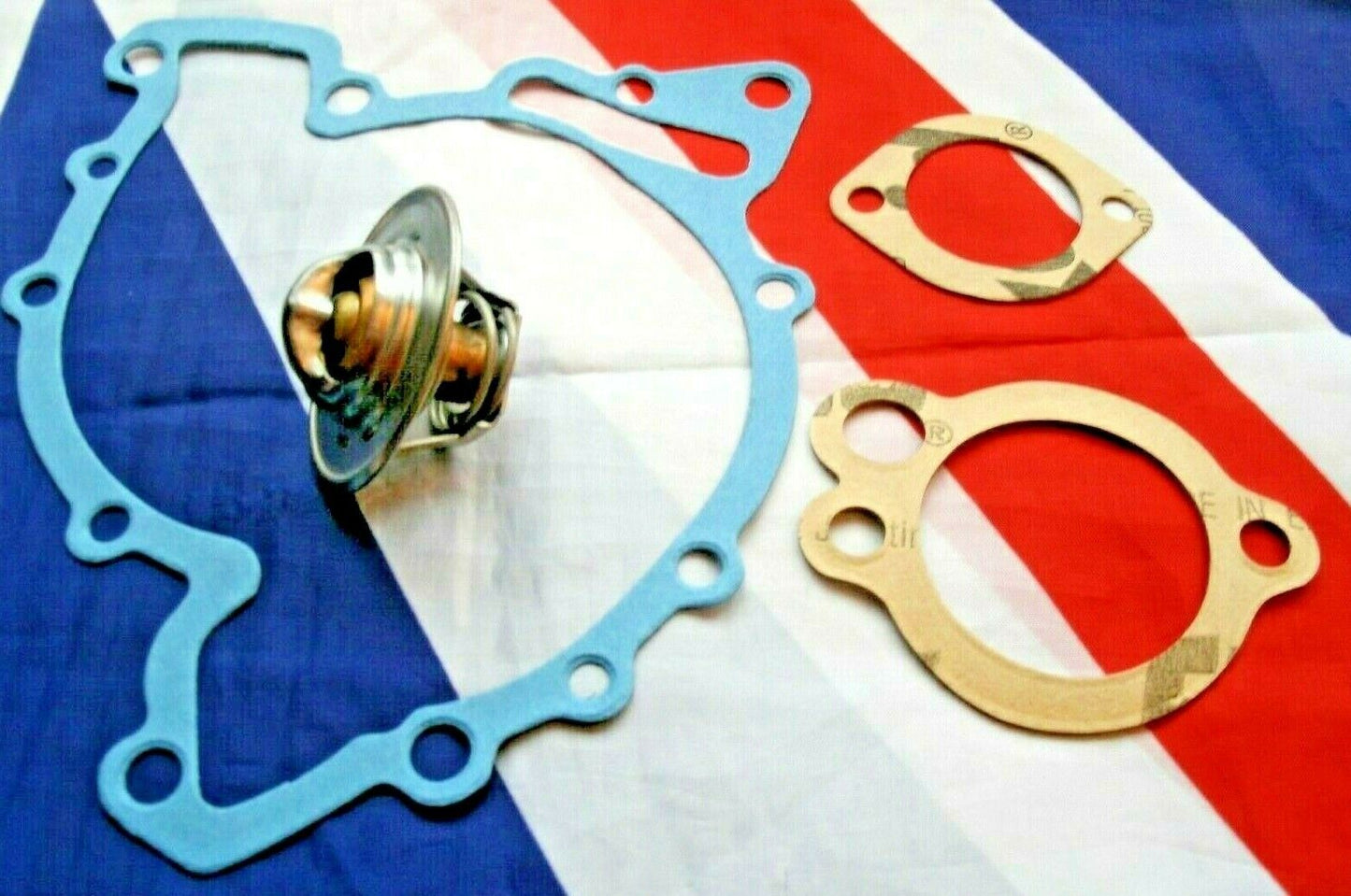 NEW ROVER V8 SD1 TOP QUALITY IMPROVED WATER SYSTEM SERVICE SET WITH GASKETs