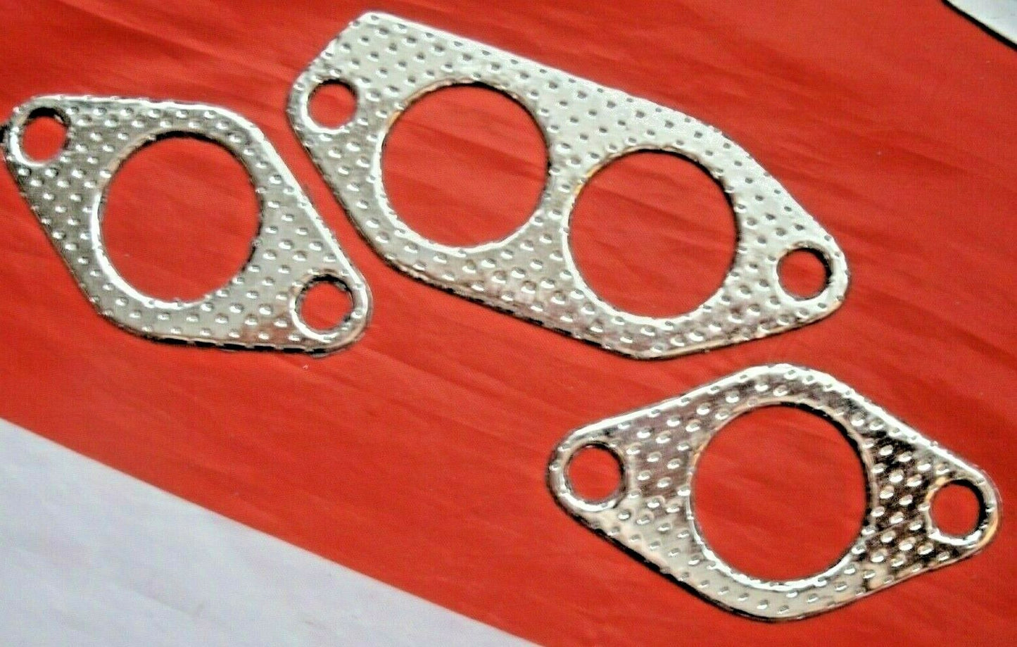 NEW IMPROVED FORD CAPRI OHV Sports performance EXHAUST MANIFOLD gasket set 4