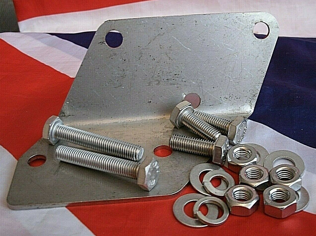 Rover P6 V8 Brake Fluid Reservoir Stainless Steel Mounting Kit Manual S Models