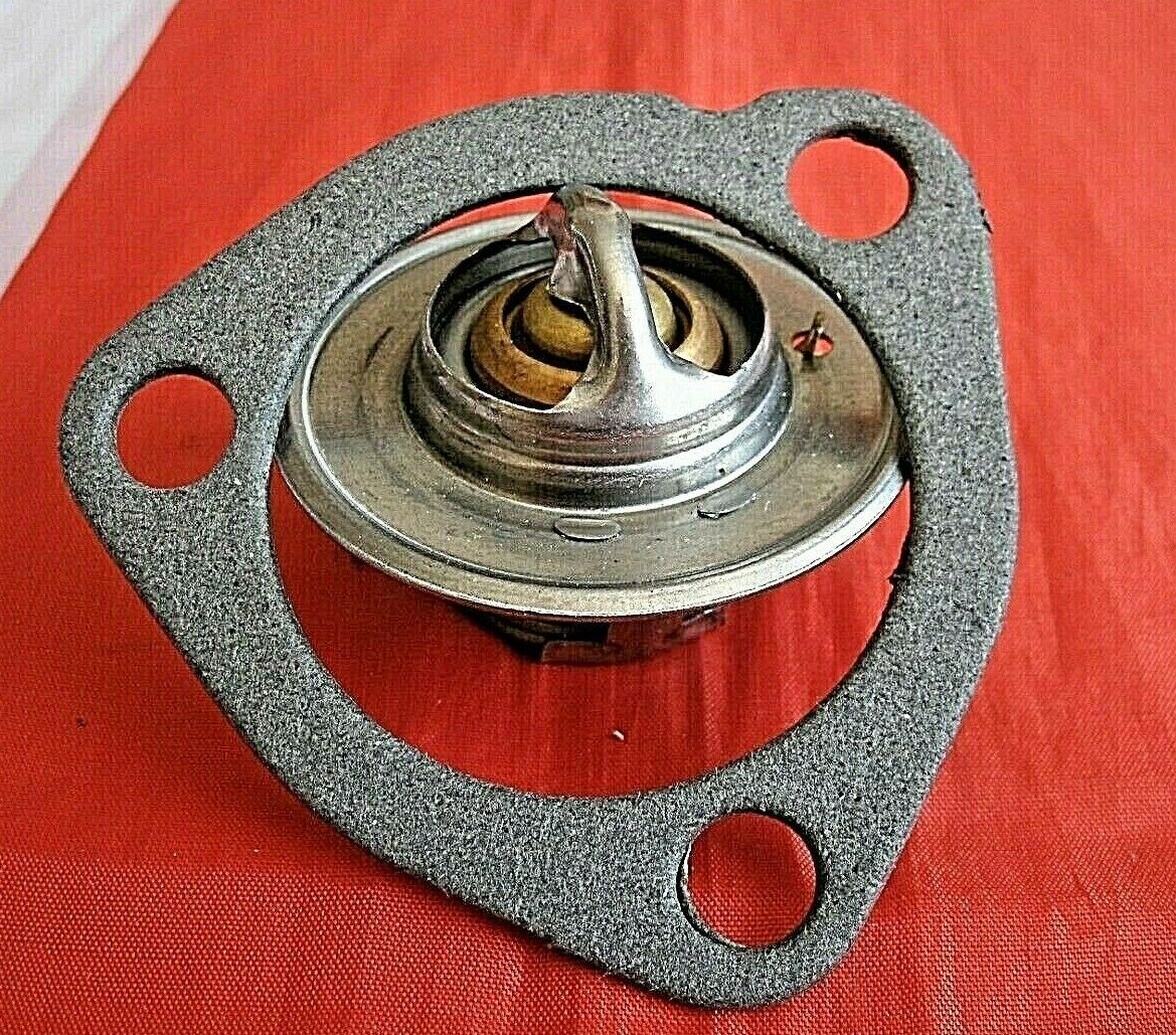 MGB & MGB GT 82% Thermostat with Bleed Bypass & Improve Quality Housing Gasket.