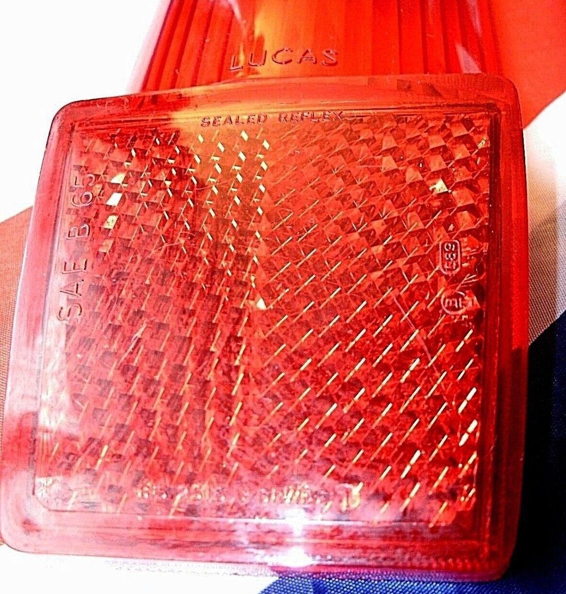 NOS ONE ROVER P6 2000 3500 REAR LAMP LENS S1 MODELS LUCAS L673