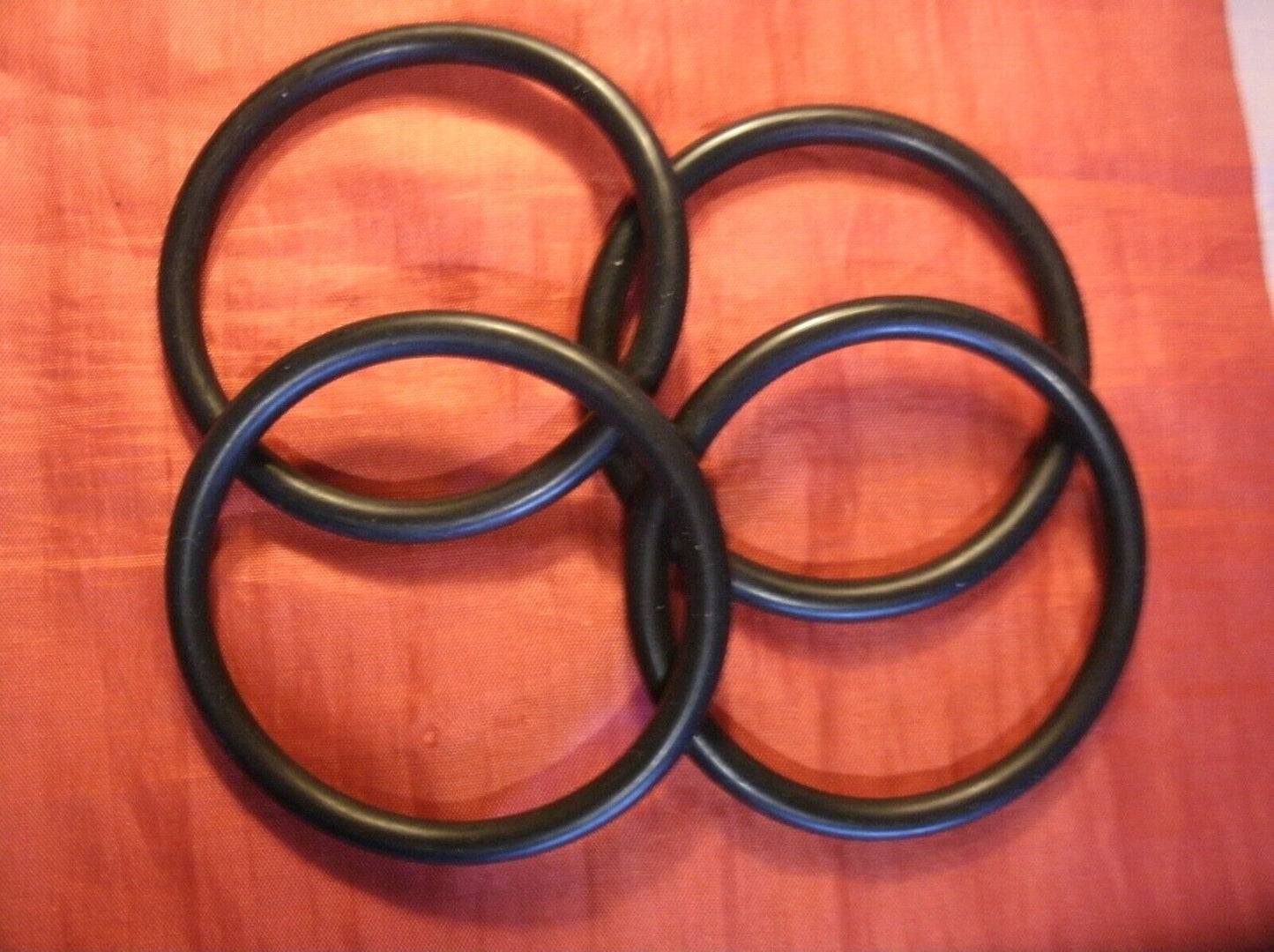 Set Of 4 Carburetor Spacer O-RINGS For The S1 XJ6 MK 1 & 2 *S Type Jaguar's Pair