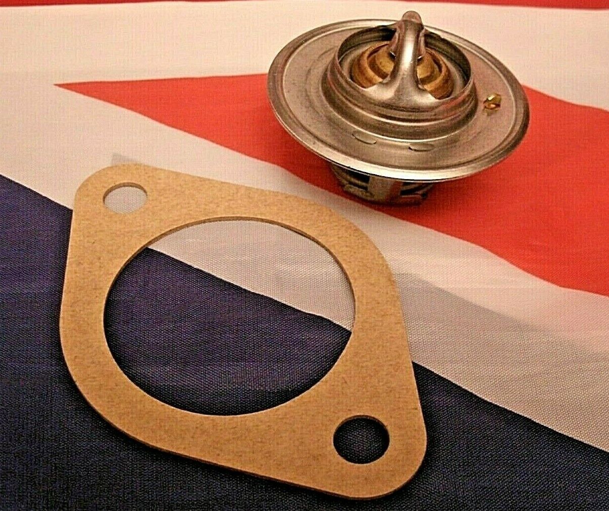 1 New Aston Martin Lagonda Improved Header Tank Gasket & 82 Deg Thermostat