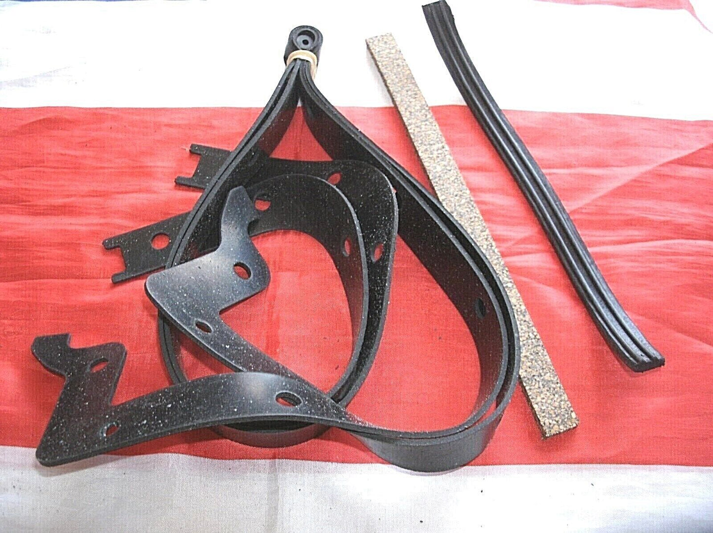 JAGUAR MK1 & MK2 With The 2.4 , 3.4 or 3.8 Engine Rubber Sump Gasket Set 425R.