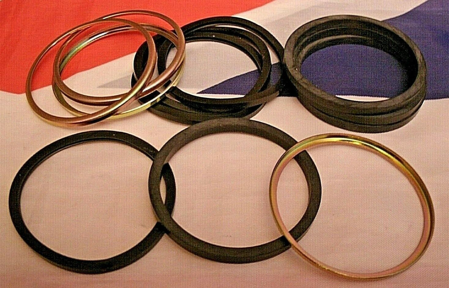 New Rover SD1 V8 VITESSE Front Brake Caliper 4 piston Seal Kit 1982 to 1985