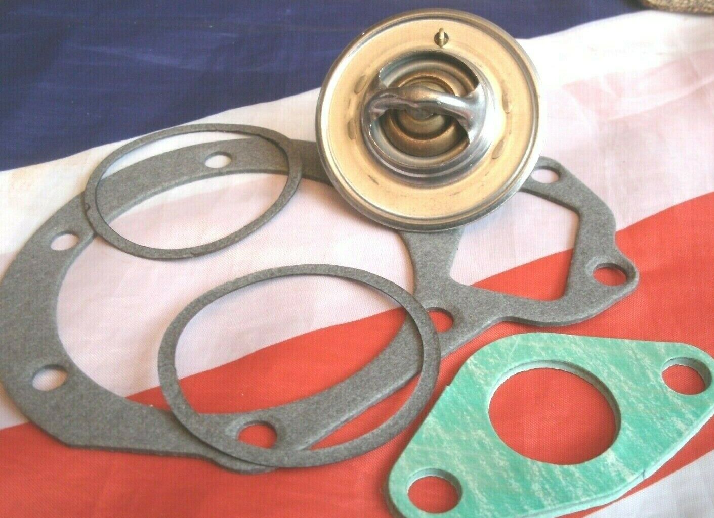 NEW LAND ROVER SERIES ONE 1.6 & 2.0 COOLANT SYSTEM THERMOSTAT GASKET PACK OF 2