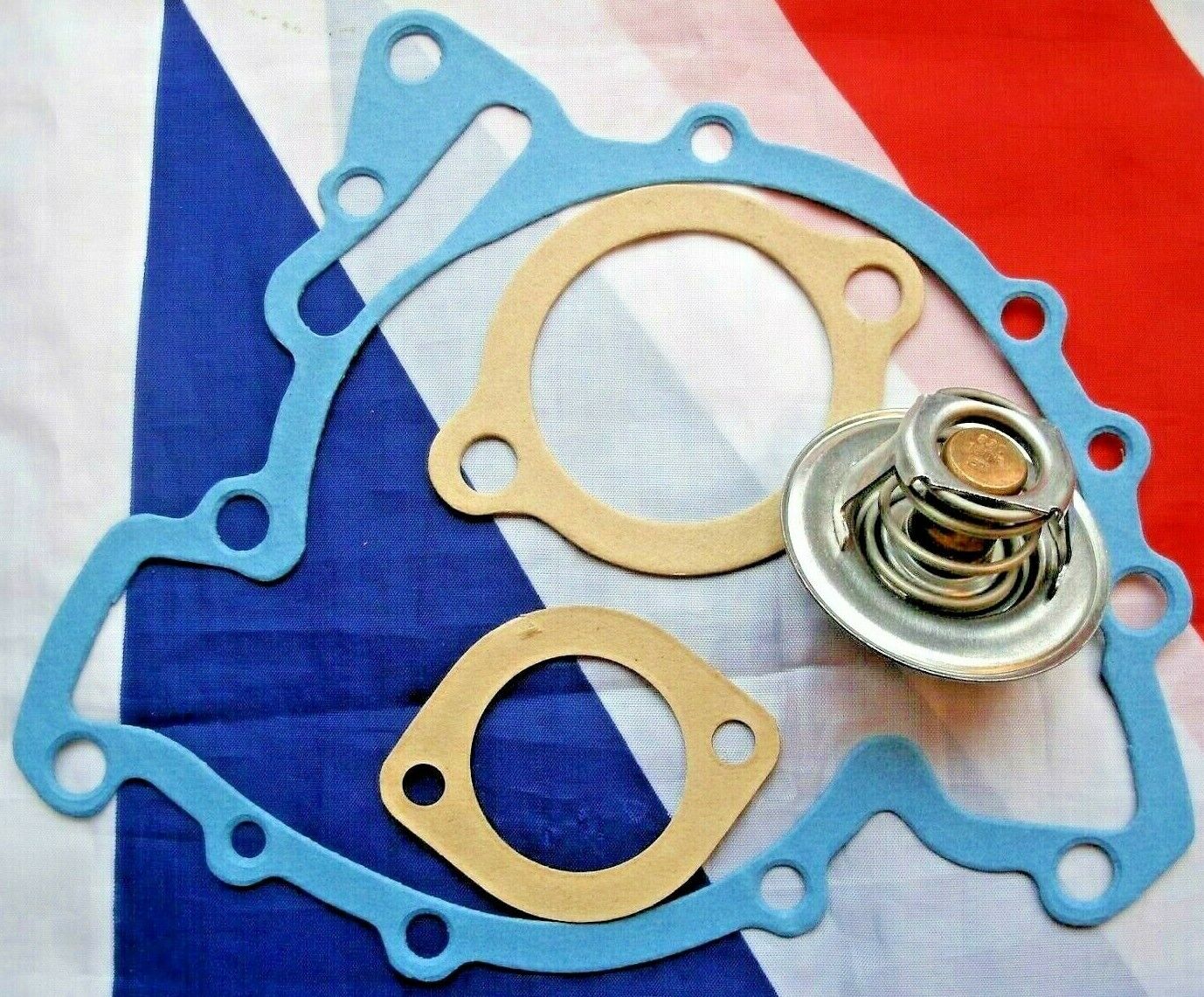 NEW ROVER V8 SD1 TOP QUALITY IMPROVED WATER SYSTEM SERVICE SET WITH GASKETs